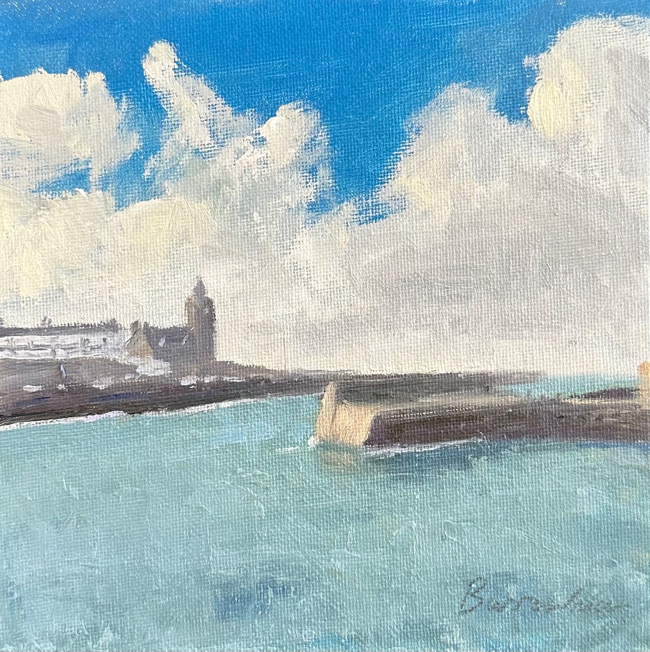 Andrew Barrowman - Outer Harbour Porthleven