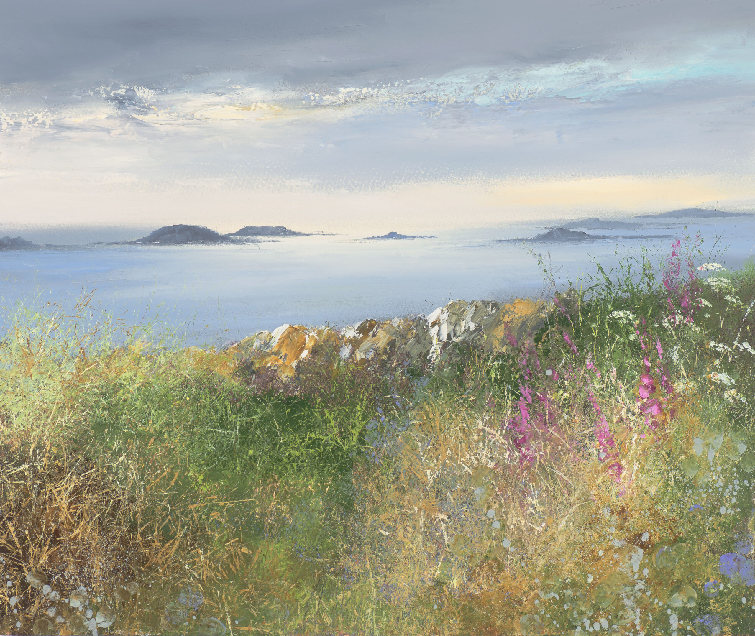 Amanda Hoskin - Evening Sky Over The Islands, Scillies