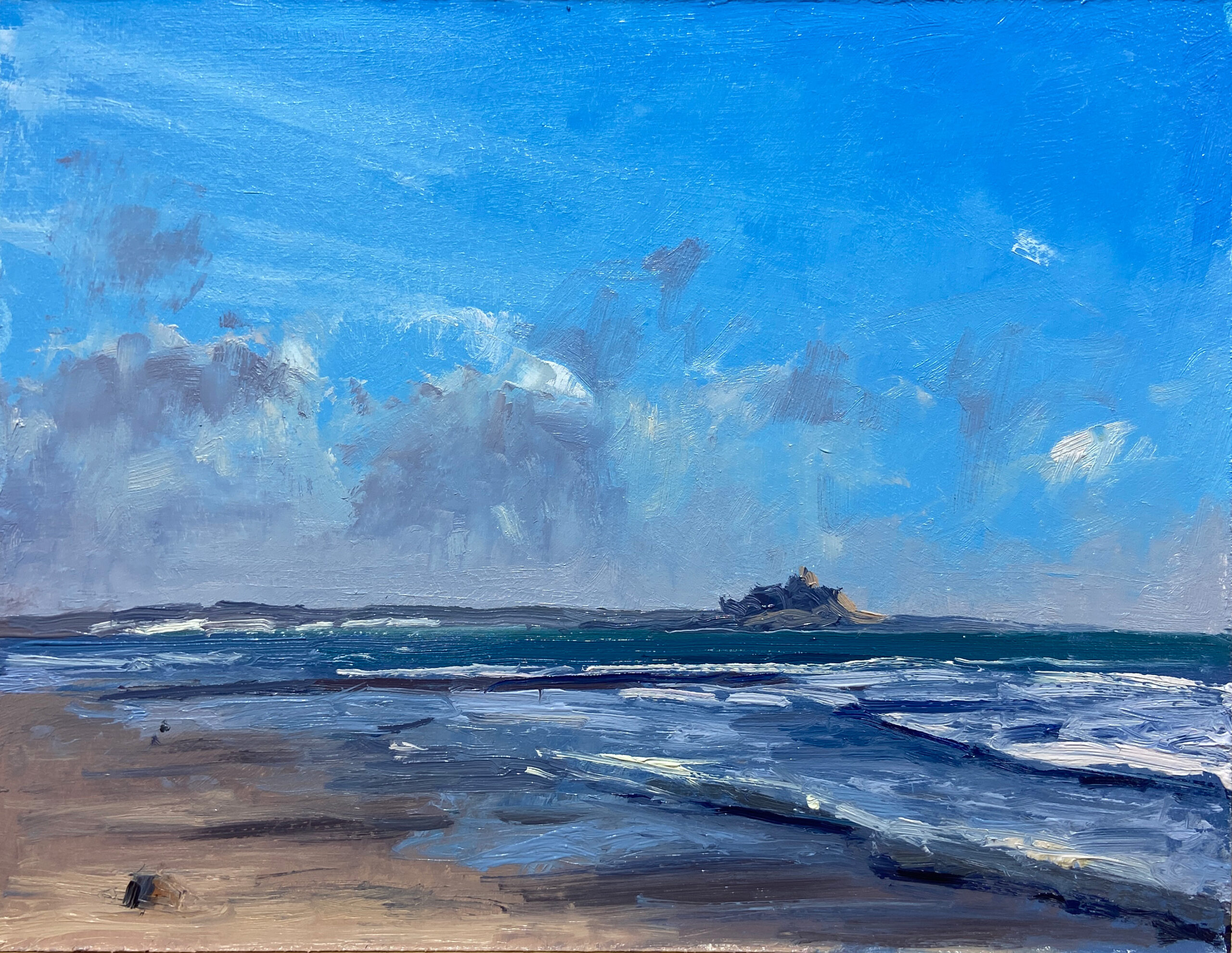 Andrew Barrowman - Blue Sky Day, St Michael's Mount