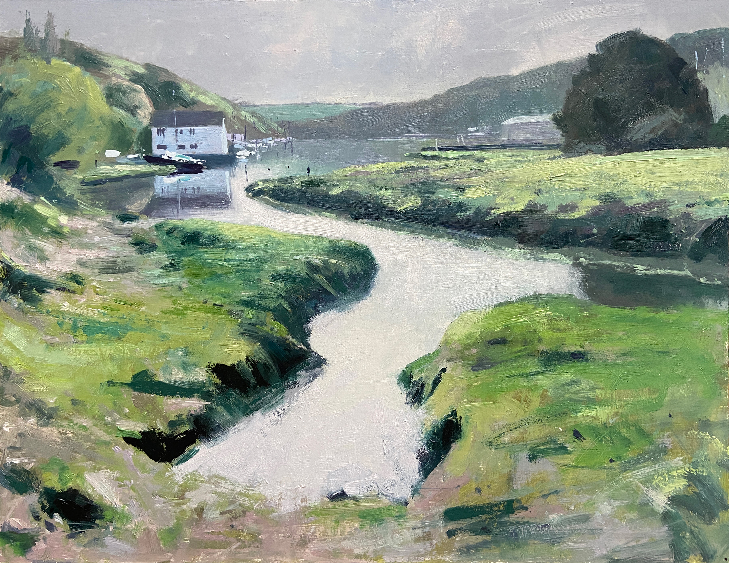 Andrew Barrowman - Morning Tide at Gweek