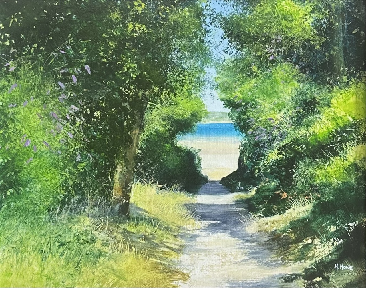 Heather Howe - Buddleia By The Beach