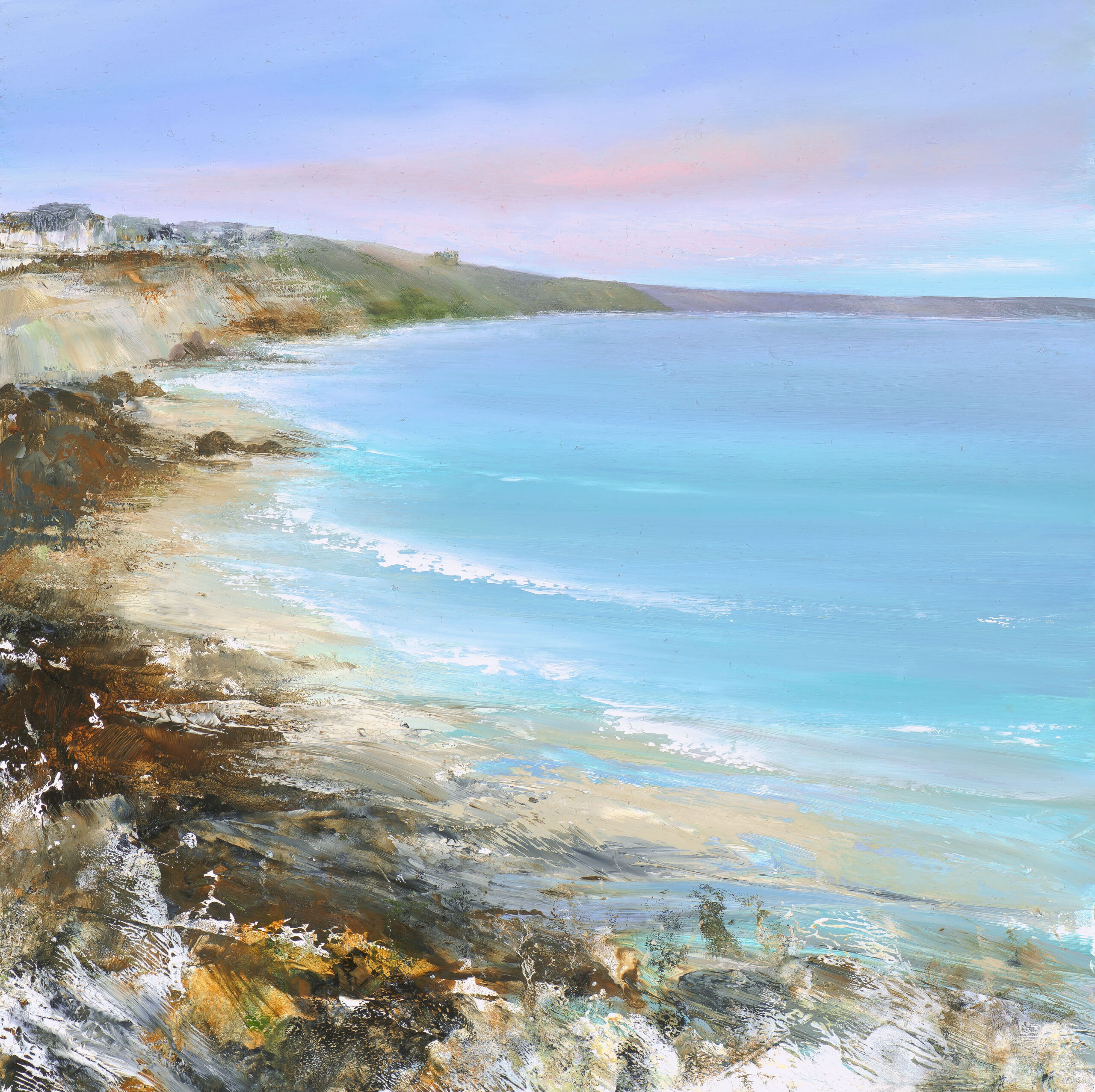 Amanda Hoskin - Beautiful Sky Over Porthleven
