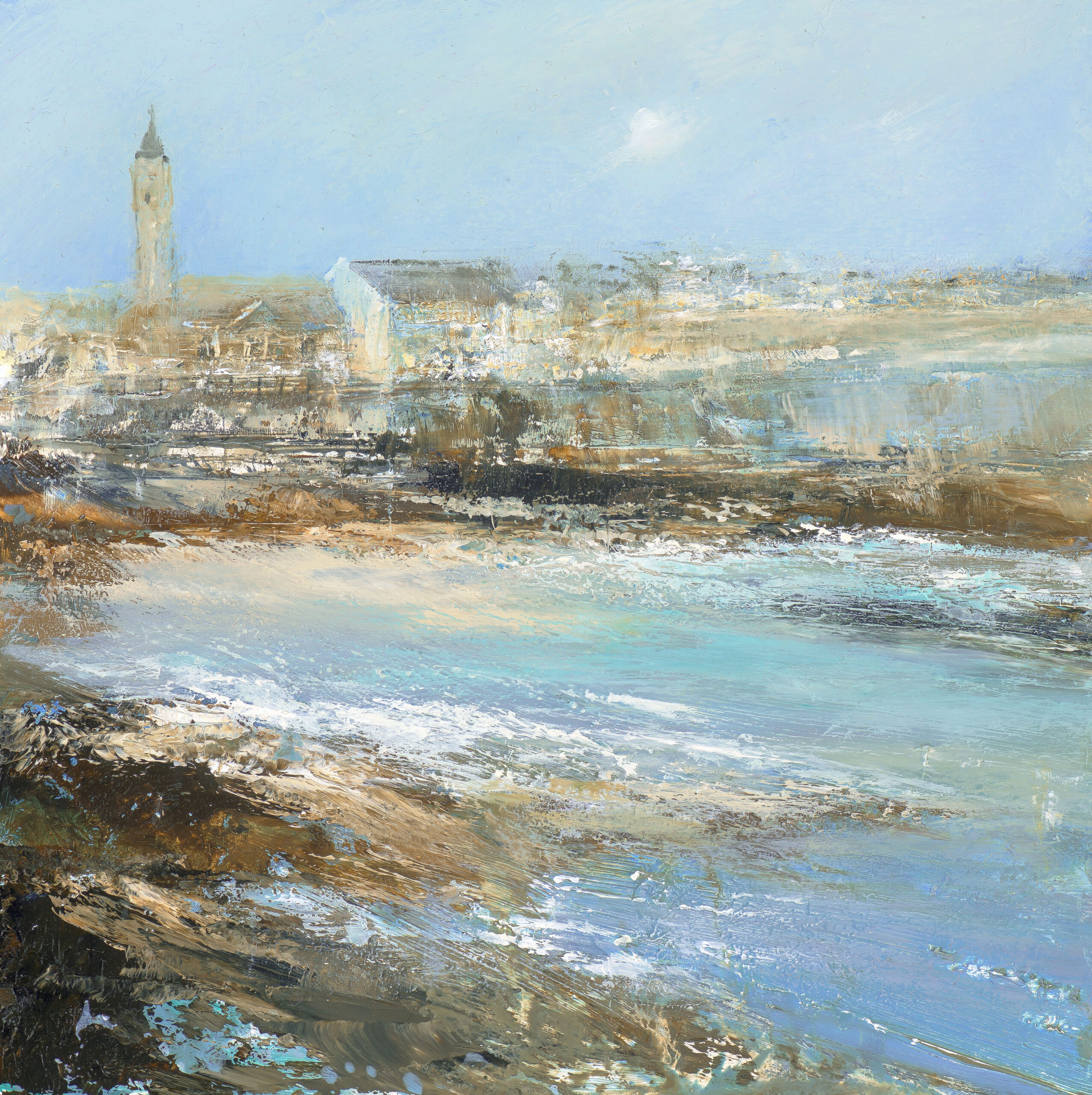 Amanda Hoskin - Tide Coming In At Porthleven