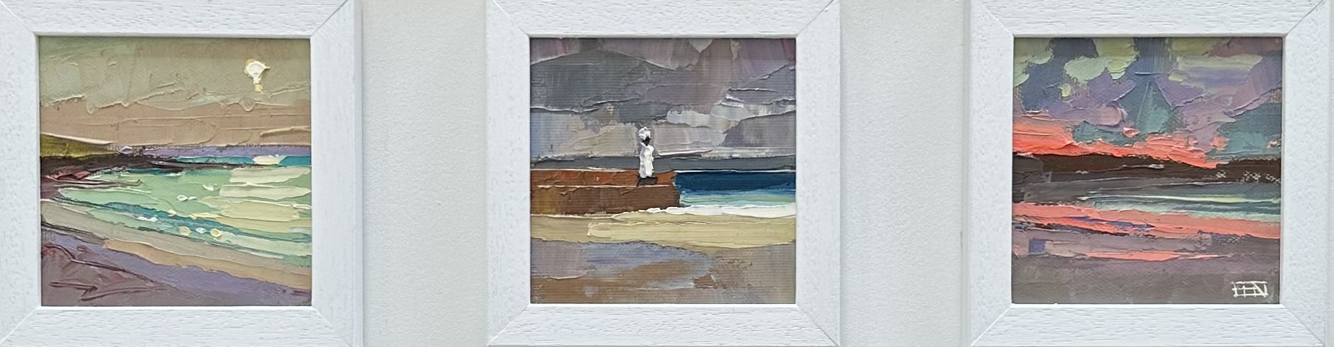 Ben Taffinder - Triptych: Towan, St Ives, Gwithian