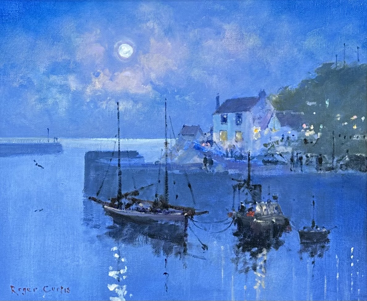 Roger Curtis - Moonlit Moorings