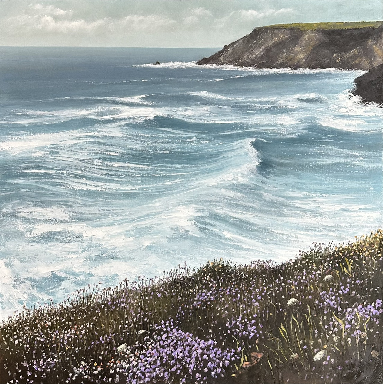 Simon Jewell - Wild Flowers & A Wild Sea, Dollar Cove