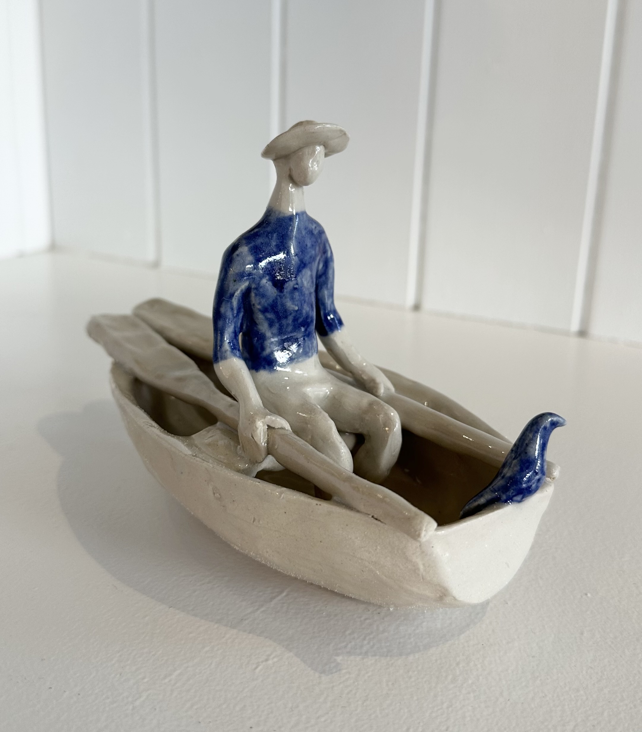 Sophie Howard - Man & Bird In Boat (SH16)