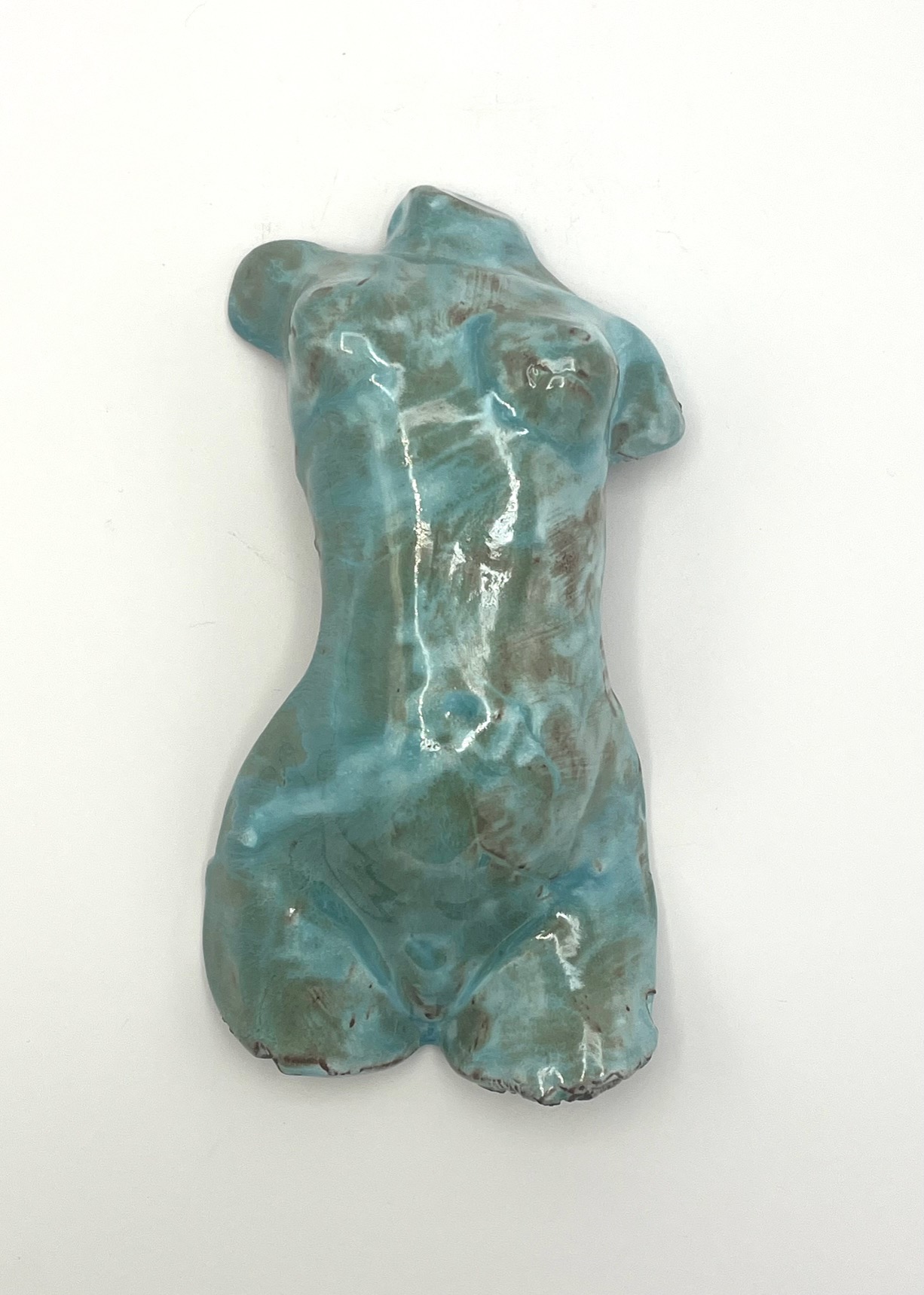 Sophie Howard - Jill - Glazed Ceramic Female Torso - Front - Wall Hanging (SH3 and SH4)