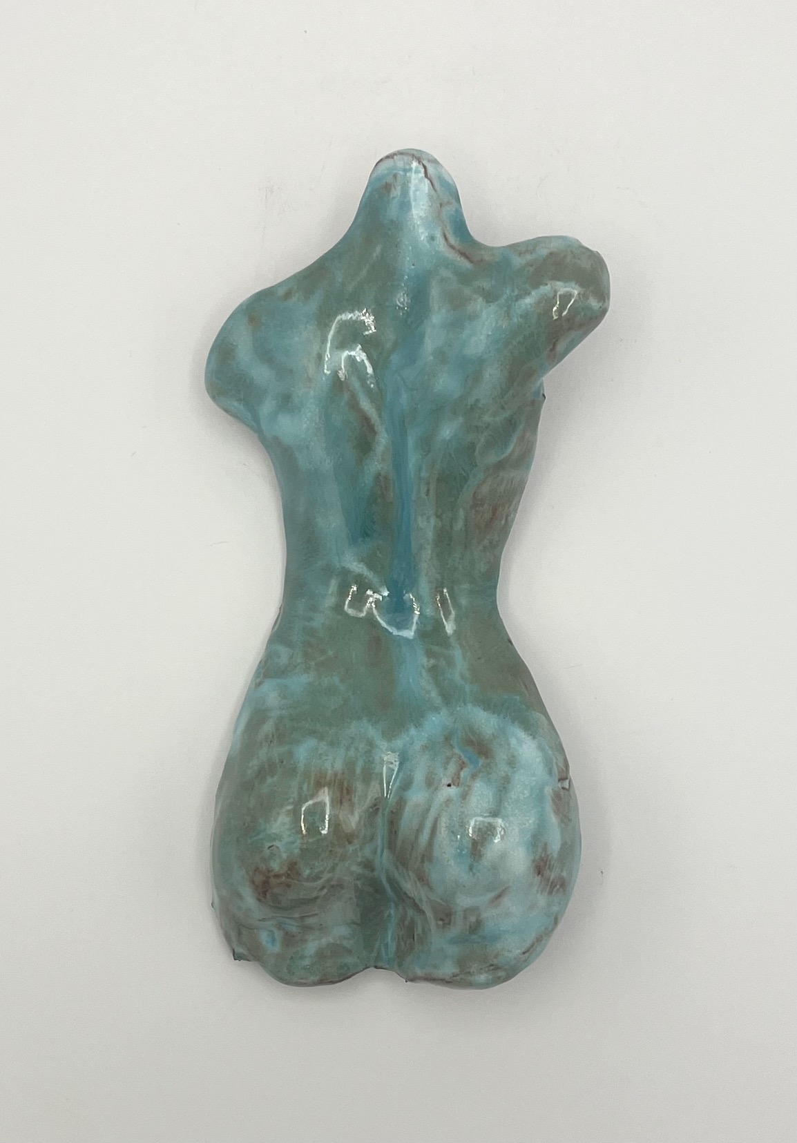 Sophie Howard - Jill - Glazed Ceramic Female Torso - Back - Wall Hanging (SH5 and SH6)