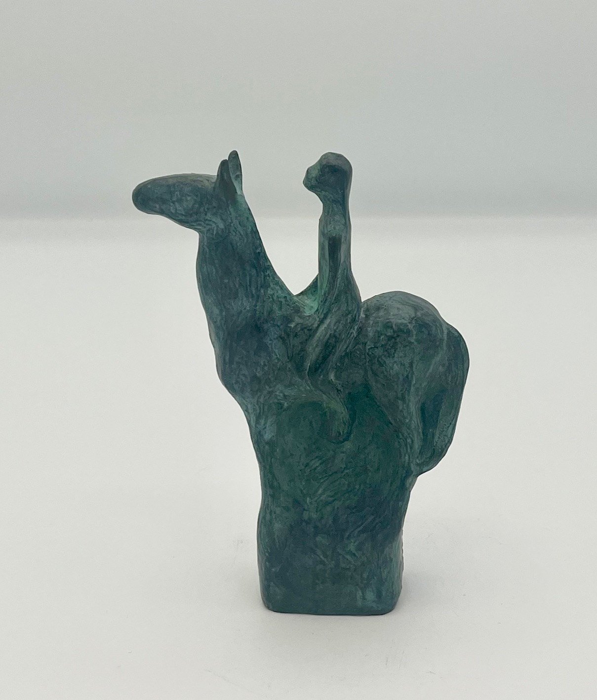 Sophie Howard - Sitting - Bronze Resin Horse and Girl Riding (SH7 & SH8)