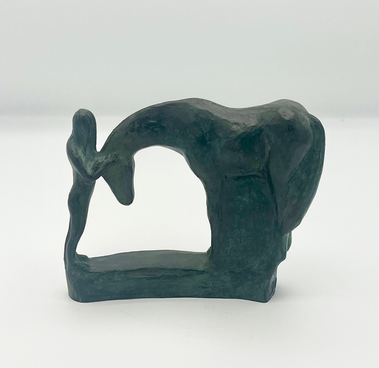 Sophie Howard - Standing - Bronze Resin Horse and Standing Woman (SH9 & SH10)