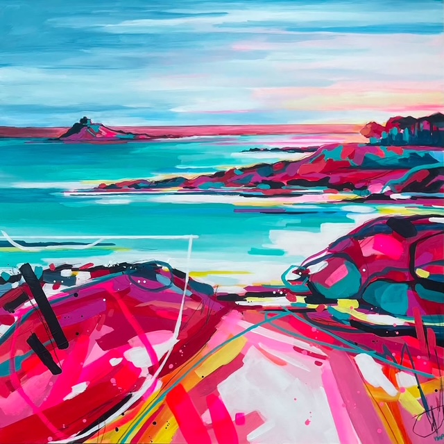 Vicky Prince - Watching The Bay (Boat Cove, Trenow)