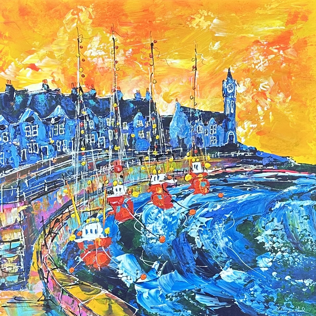 Martin John Fowler - Setting Sun Porthleven