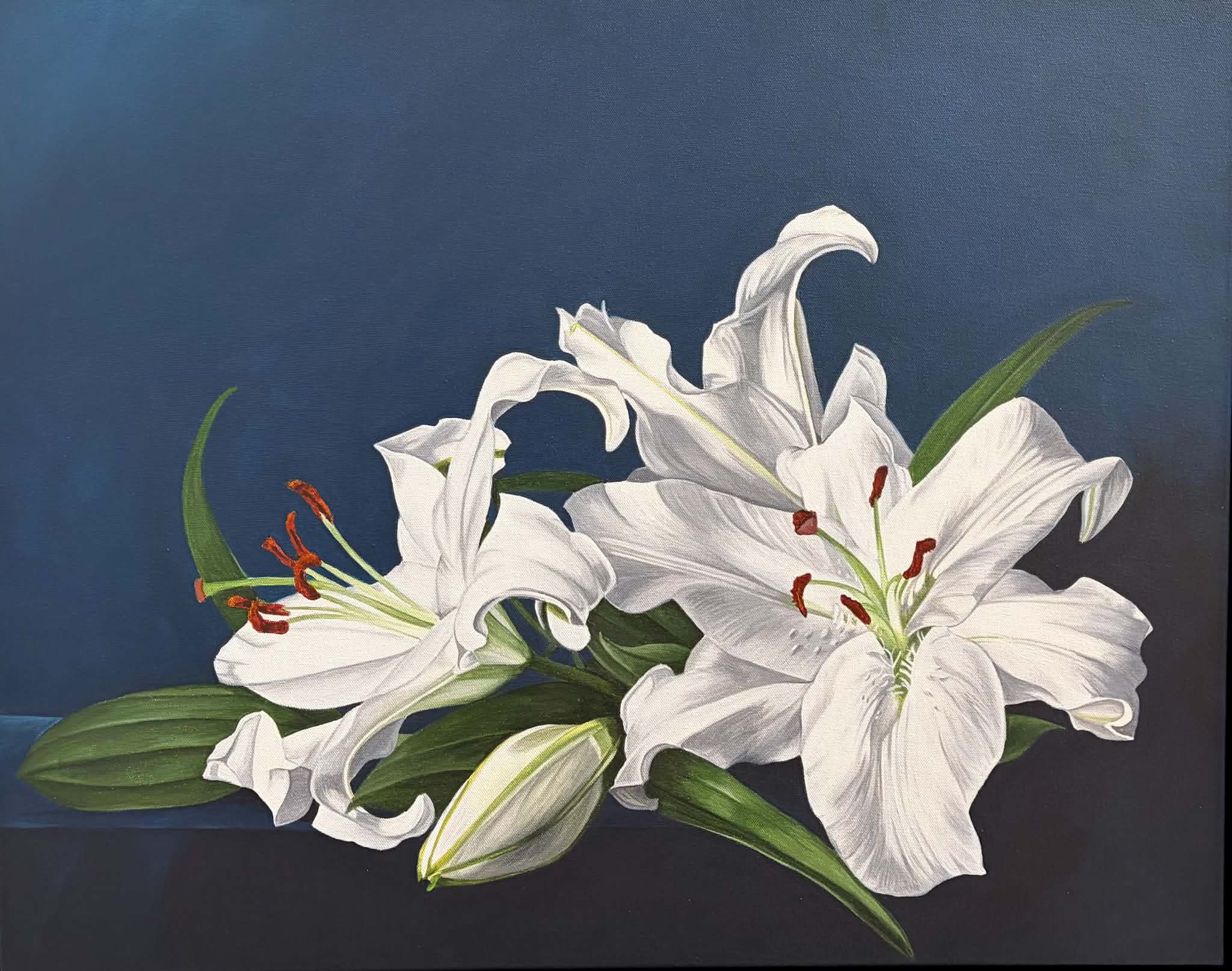 Rebecca Jewell - Restful Lilies